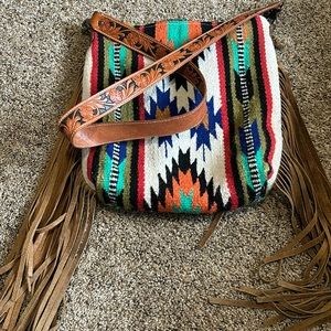 American Darling Saddle Blanket Purse
